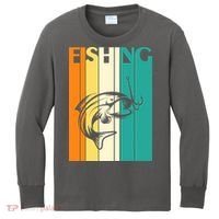 Retro Fishing Fish Hook Kids Long Sleeve Shirt thumb 0