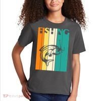 Retro Fishing Fish Hook Kids T-Shirt thumb 2