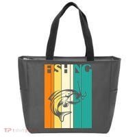 Retro Fishing Fish Hook Tote Bag thumb 0