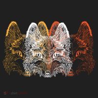 Retro Fox Faces Women's Sweatshirt thumb 2