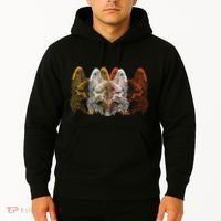 Retro Fox Faces Hoodie thumb 2