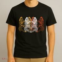 Retro Fox Faces T-Shirt thumb 3