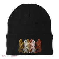 Retro Fox Faces Beanie thumb 0