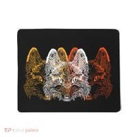 Retro Fox Faces Mousepad thumb 0