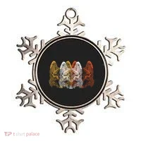 Retro Fox Faces Ornament thumb 0