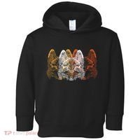 Retro Fox Faces Toddler Hoodie thumb 0