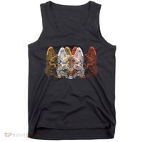 Retro Fox Faces Tank Top thumb 0