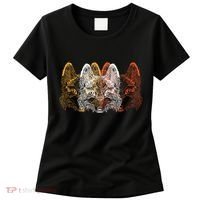 Retro Fox Faces Women's T-Shirt thumb 0