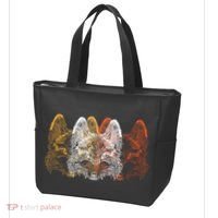 Retro Fox Faces Tote Bag thumb 3
