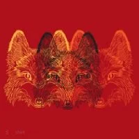 Retro Fox Faces Christmas Stocking thumb 1