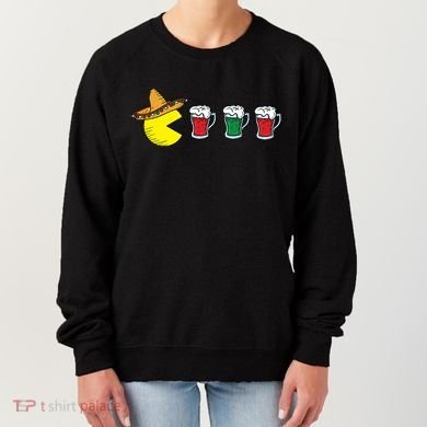 Retro Funny Cinco De Mayo Gamer Mexican Beer Women's Sweatshirt
