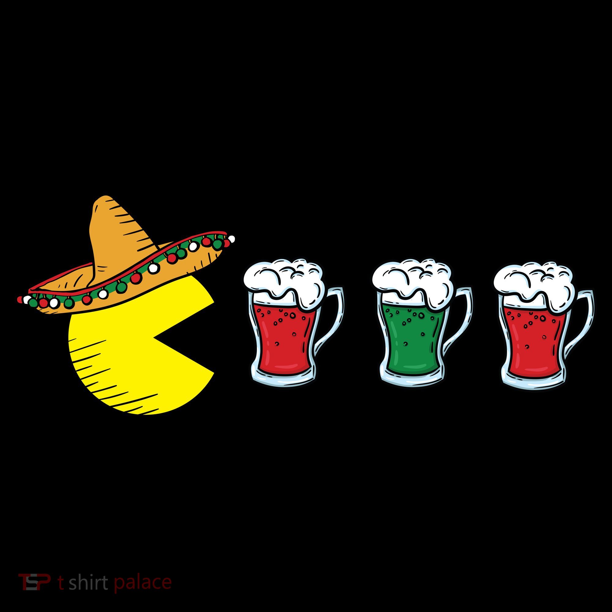 Retro Funny Cinco De Mayo Gamer Mexican Beer USA-Made Doggie Bandana