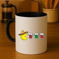 Retro Funny Cinco De Mayo Gamer Mexican Beer Coffee Mug thumb 4