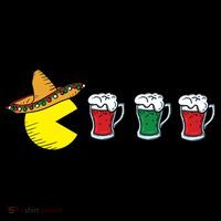 Retro Funny Cinco De Mayo Gamer Mexican Beer Women's Hoodie thumb 2