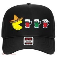Retro Funny Cinco De Mayo Gamer Mexican Beer Hat thumb 0