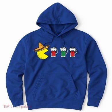 Retro Funny Cinco De Mayo Gamer Mexican Beer Hoodie