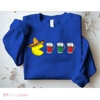 Retro Funny Cinco De Mayo Gamer Mexican Beer Sweatshirt thumb 2