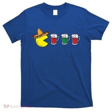 Retro Funny Cinco De Mayo Gamer Mexican Beer T-Shirt