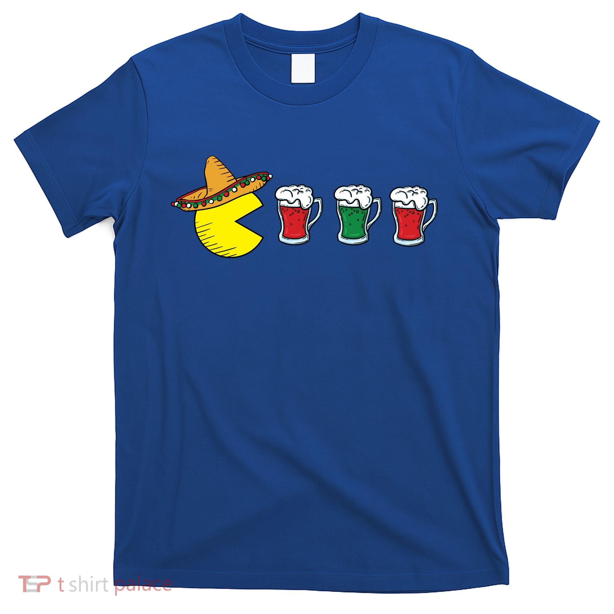 Retro Funny Cinco De Mayo Gamer Mexican Beer T-Shirt