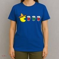Retro Funny Cinco De Mayo Gamer Mexican Beer T-Shirt thumb 4