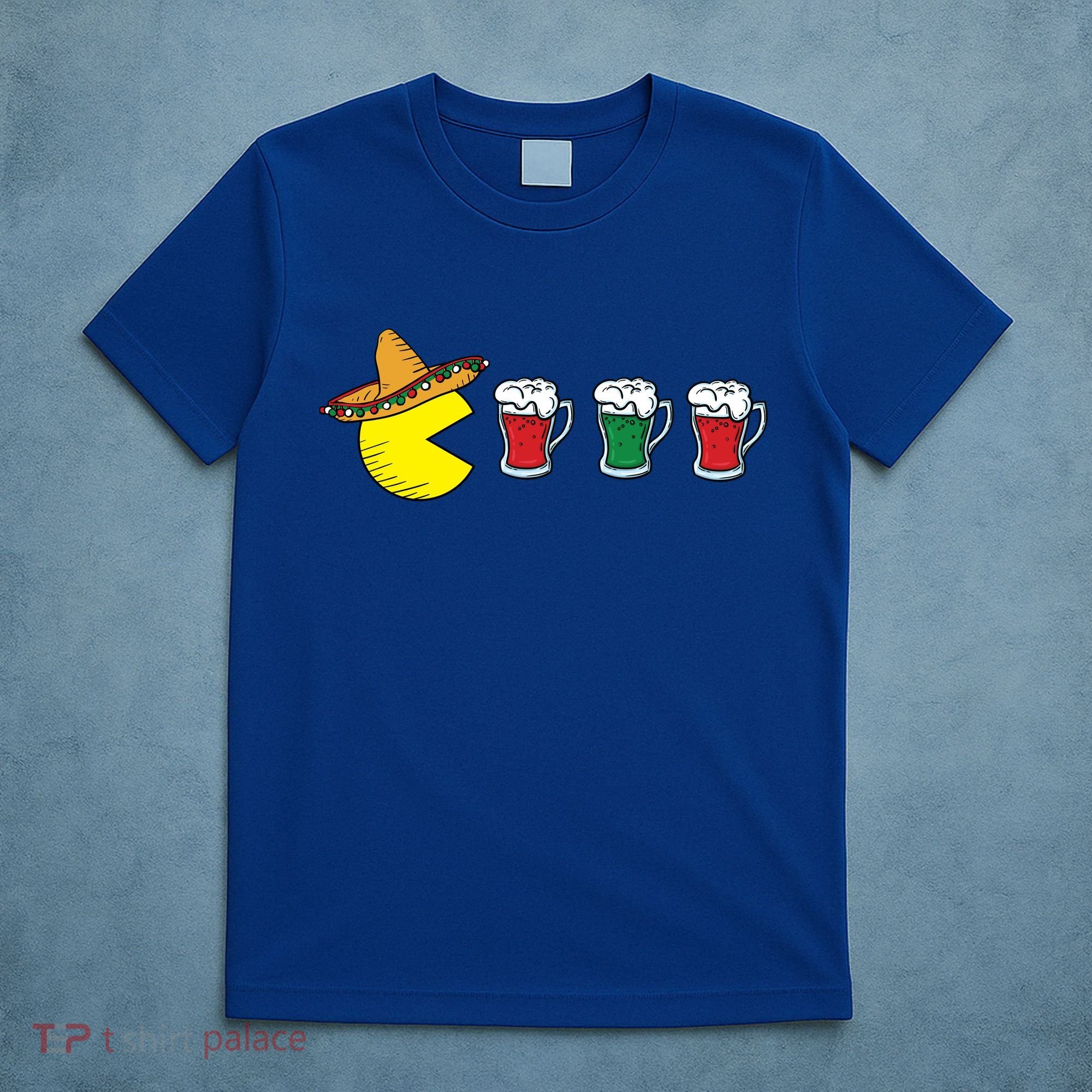 Retro Funny Cinco De Mayo Gamer Mexican Beer T-Shirt
