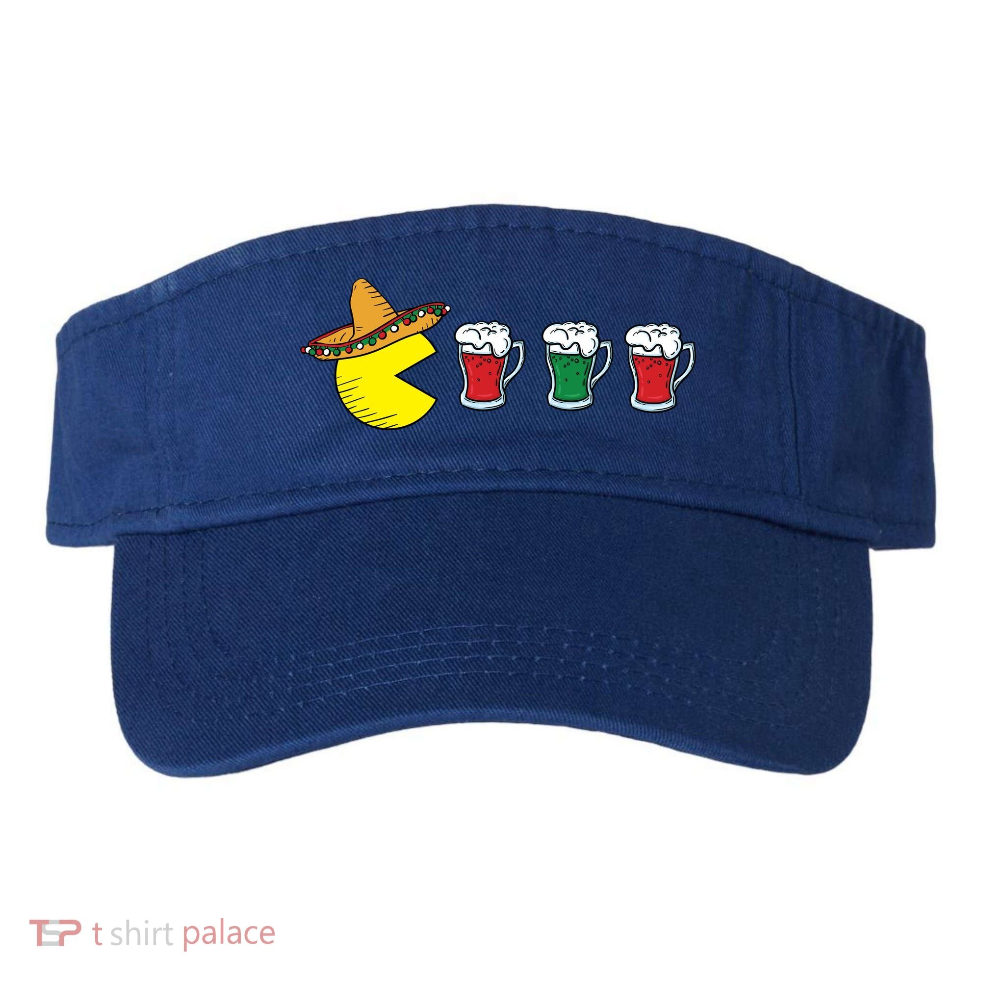 Retro Funny Cinco De Mayo Gamer Mexican Beer Visor