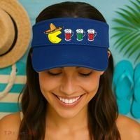 Retro Funny Cinco De Mayo Gamer Mexican Beer Visor thumb 2