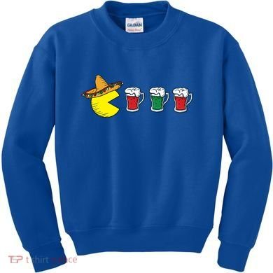 Retro Funny Cinco De Mayo Gamer Mexican Beer Kids Sweatshirt