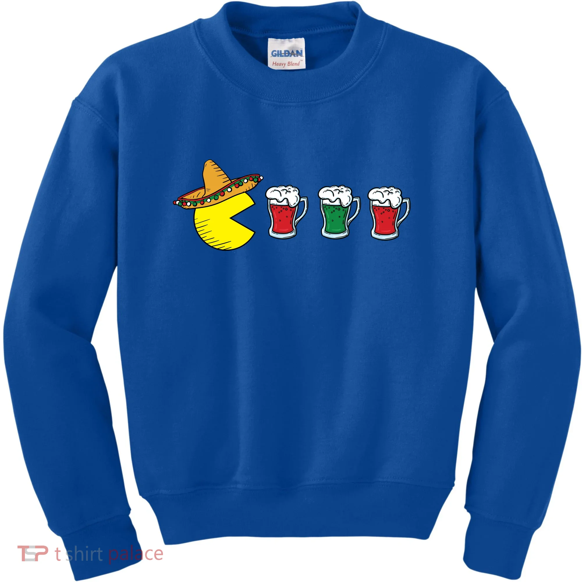 Retro Funny Cinco De Mayo Gamer Mexican Beer Kids Sweatshirt