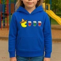 Retro Funny Cinco De Mayo Gamer Mexican Beer Kids Hoodie thumb 3