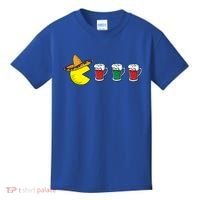 Retro Funny Cinco De Mayo Gamer Mexican Beer Kids T-Shirt thumb 0