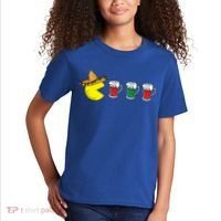 Retro Funny Cinco De Mayo Gamer Mexican Beer Kids T-Shirt thumb 2