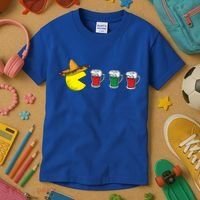 Retro Funny Cinco De Mayo Gamer Mexican Beer Kids T-Shirt thumb 3