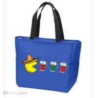 Retro Funny Cinco De Mayo Gamer Mexican Beer Tote Bag thumb 3