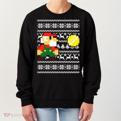 Retro Gamer Gaming Ugly Christmas Women's Sweatshirt
