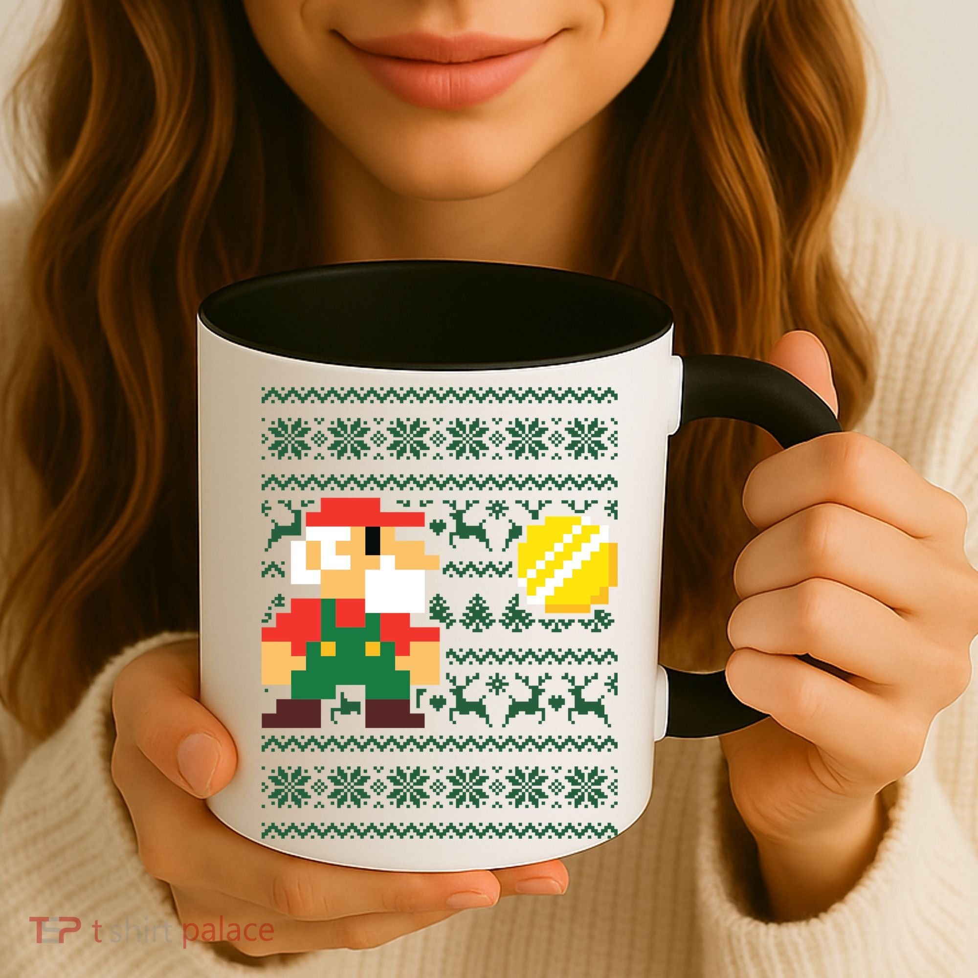 Retro Gamer Gaming Ugly Christmas Coffee Mug