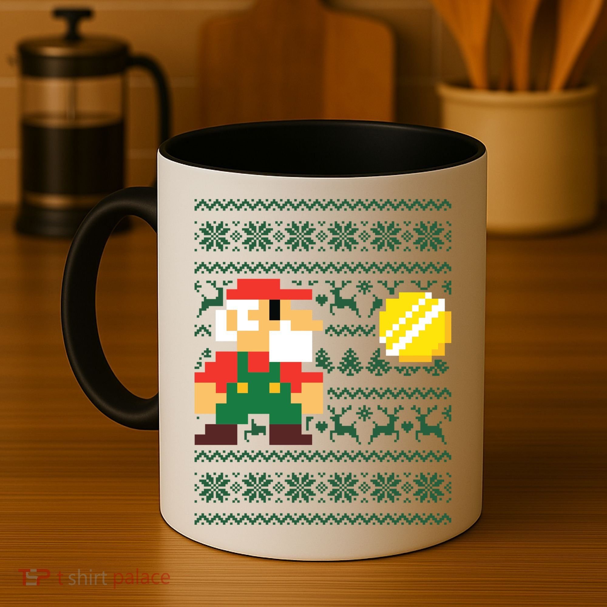Retro Gamer Gaming Ugly Christmas Coffee Mug