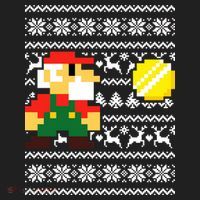 Retro Gamer Gaming Ugly Christmas Golf Towel thumb 3