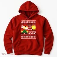 Retro Gamer Gaming Ugly Christmas Hoodie thumb 0