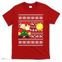 Retro Gamer Gaming Ugly Christmas T-Shirt thumb 0