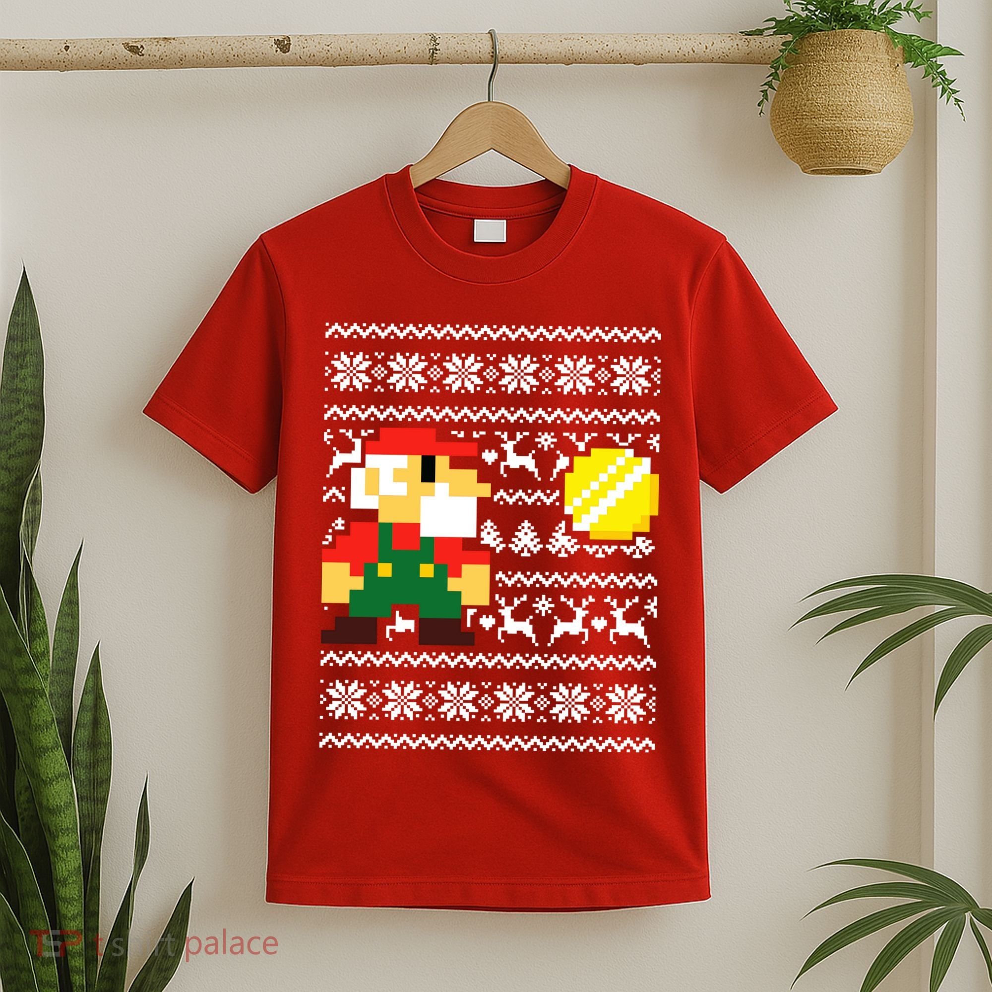 Retro Gamer Gaming Ugly Christmas T-Shirt