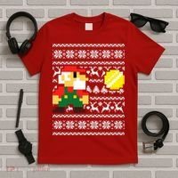 Retro Gamer Gaming Ugly Christmas T-Shirt thumb 5