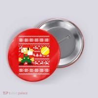 Retro Gamer Gaming Ugly Christmas Button thumb 0