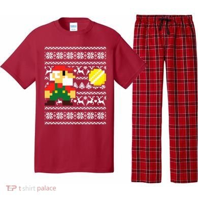 Retro Gamer Gaming Ugly Christmas Pajama Set