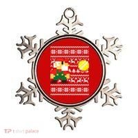 Retro Gamer Gaming Ugly Christmas Ornament thumb 0
