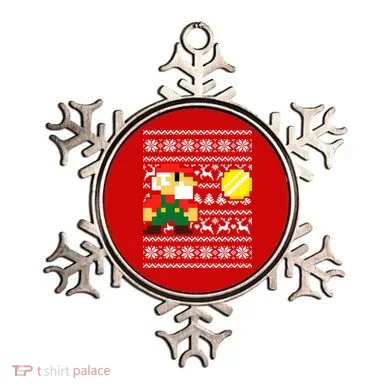 Retro Gamer Gaming Ugly Christmas Ornament
