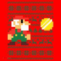 Retro Gamer Gaming Ugly Christmas Santa Hat thumb 1