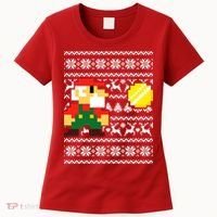 Retro Gamer Gaming Ugly Christmas Women's T-Shirt thumb 0