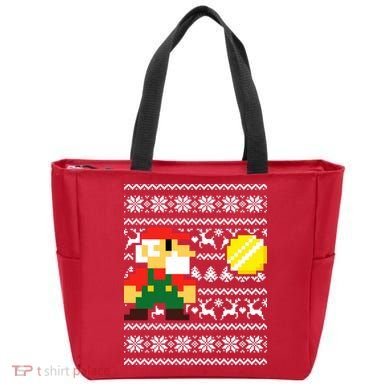 Retro Gamer Gaming Ugly Christmas Tote Bag