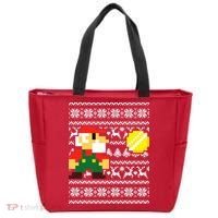 Retro Gamer Gaming Ugly Christmas Tote Bag thumb 0